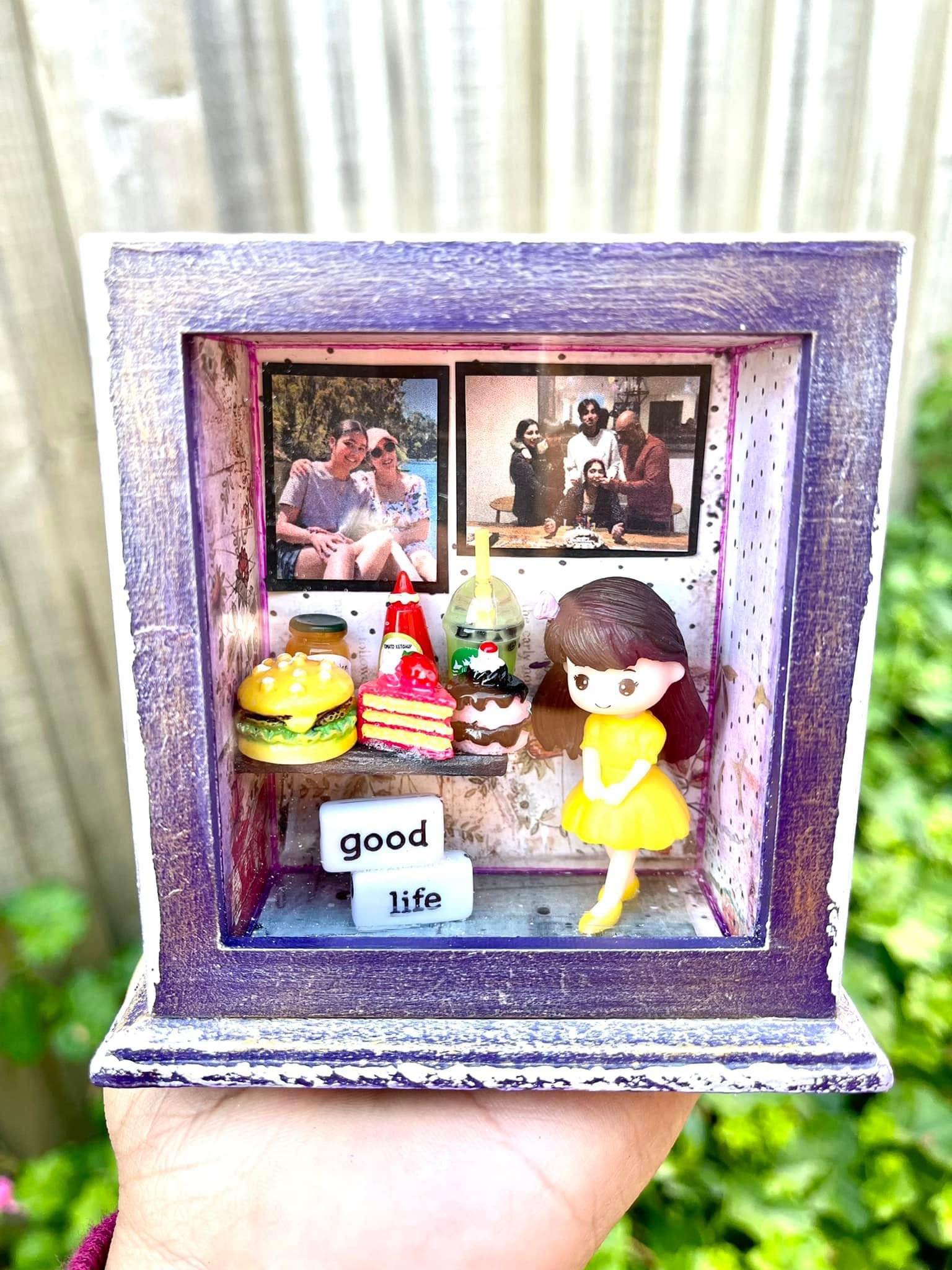 Shadow Box Pen Holder