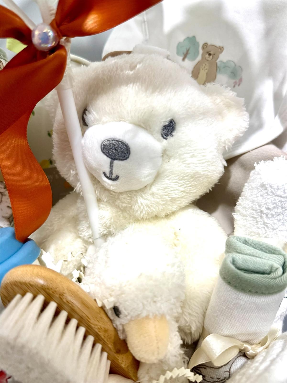 Sweet Baby Bear Balloon Hamper