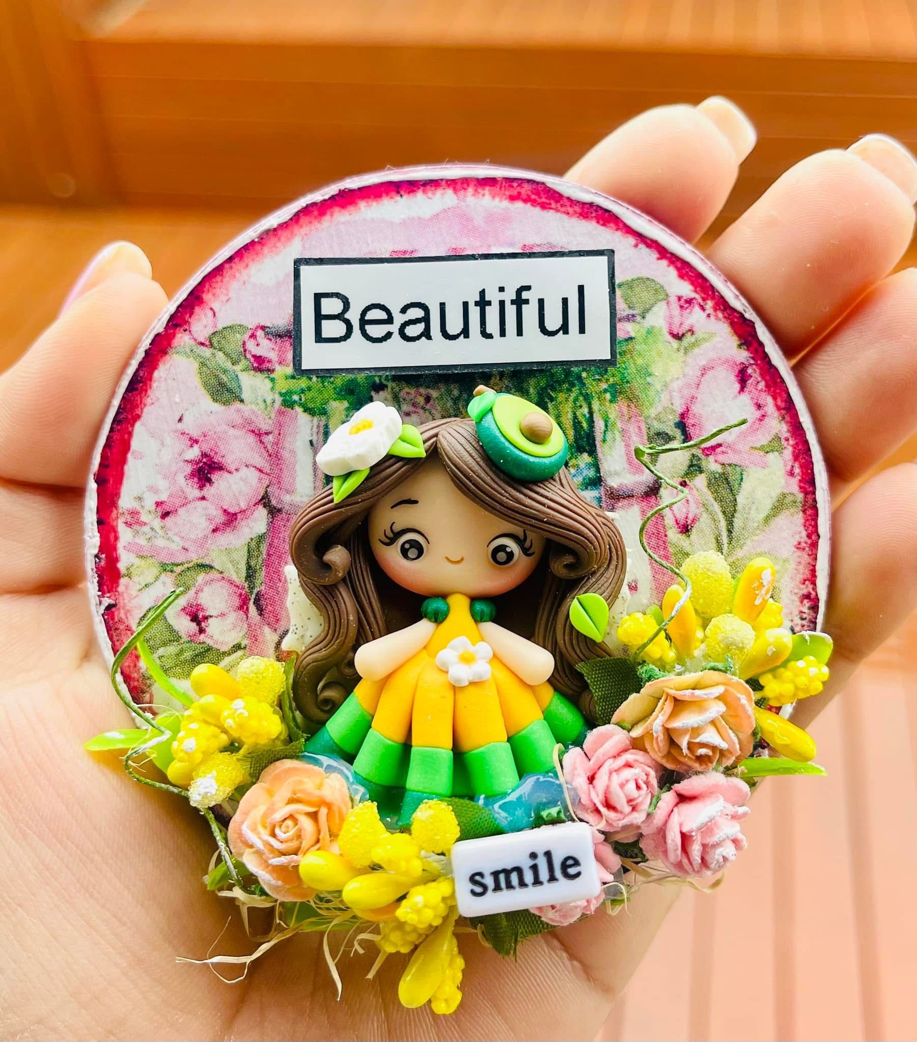 Fridge Magnet - Beautiful Smile