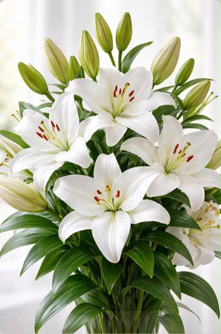 Oriental lilies